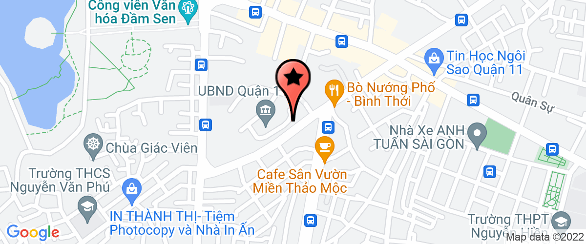 Map go to Quan uy Quan 11