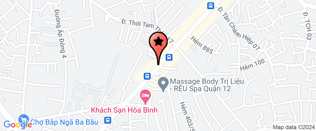 Map go to Hoang Minh Hair Cut Private Enterprise