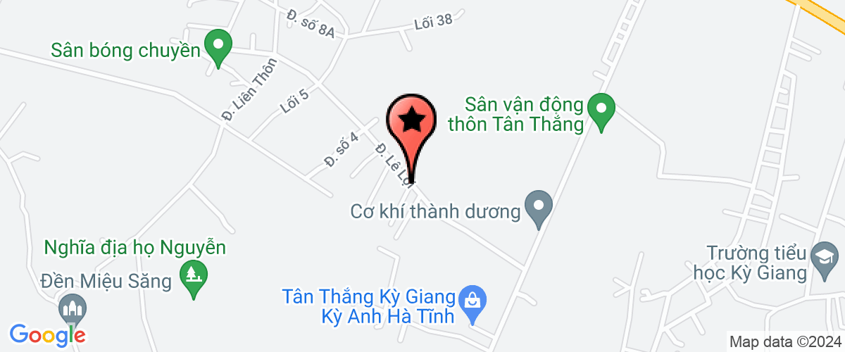 Map go to dich vu va thuong mai Tinh Binh Company Limited