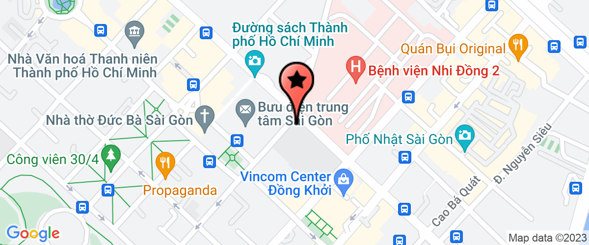 Map go to Lien Doi Development And Co-operative