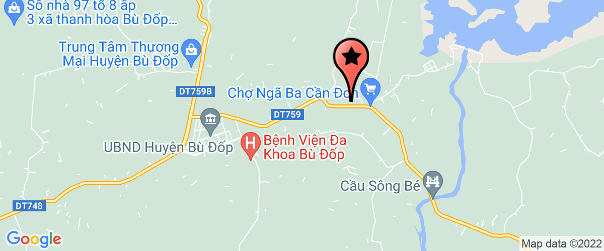 Map go to Dinh Chuong Trading Production Company Limited