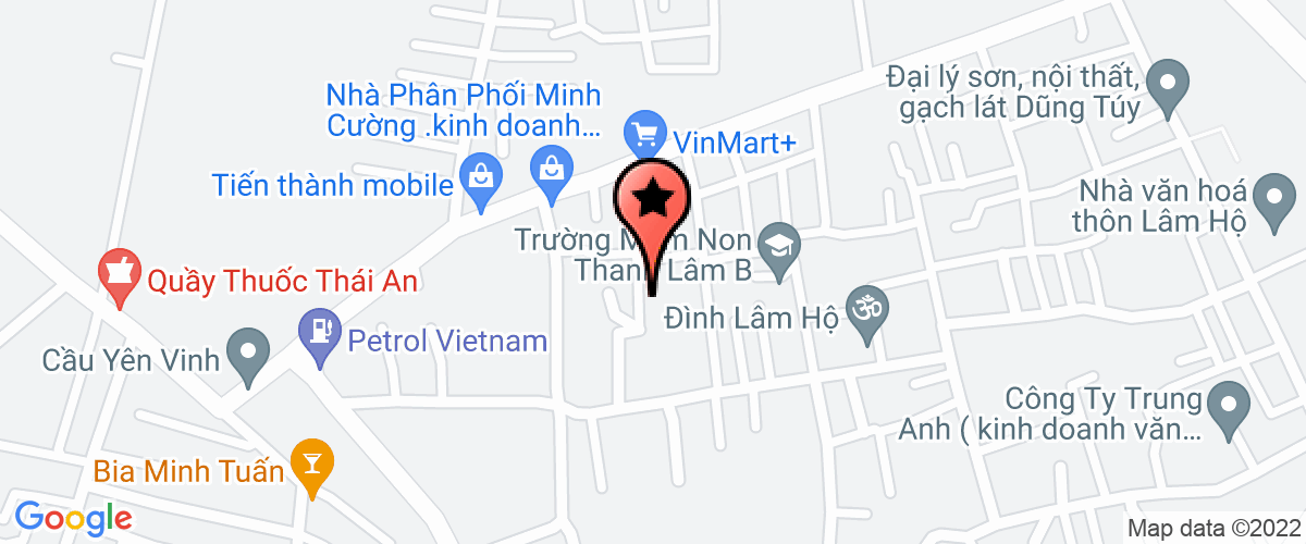 Bản đồ đến Công Ty TNHH Vận Tải Nam Thành Hà Nội