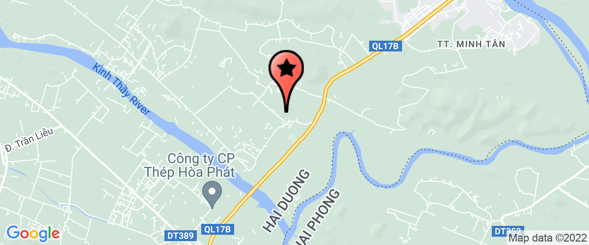 Map go to Phucson Cement Co, Ltd