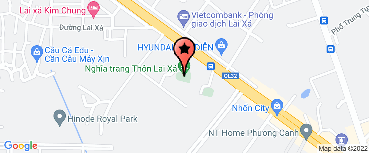 Map go to Tvt Ha Noi Construction and Trading Company Limited