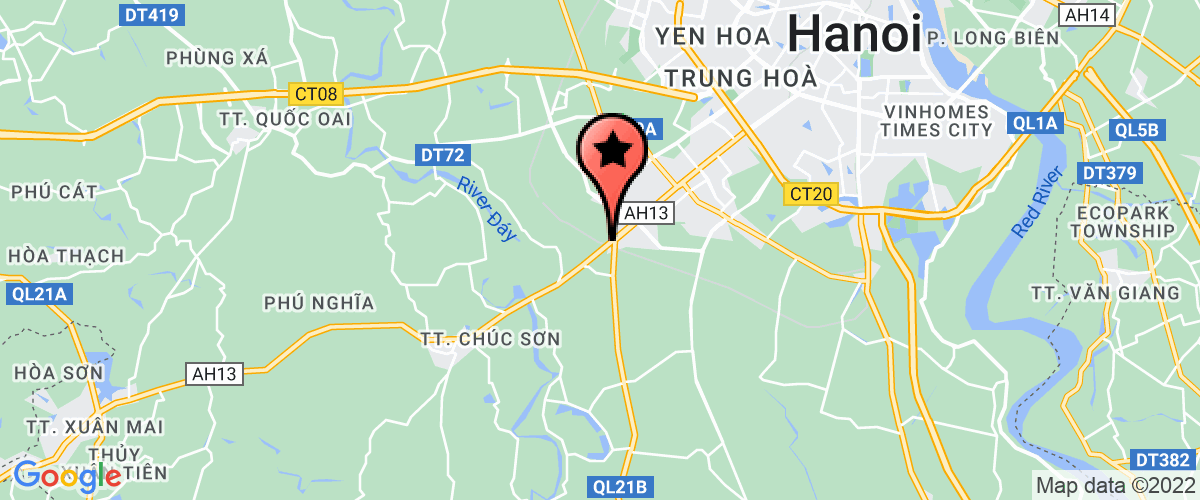 Map go to Duc Viet Medical Joint Stock Company