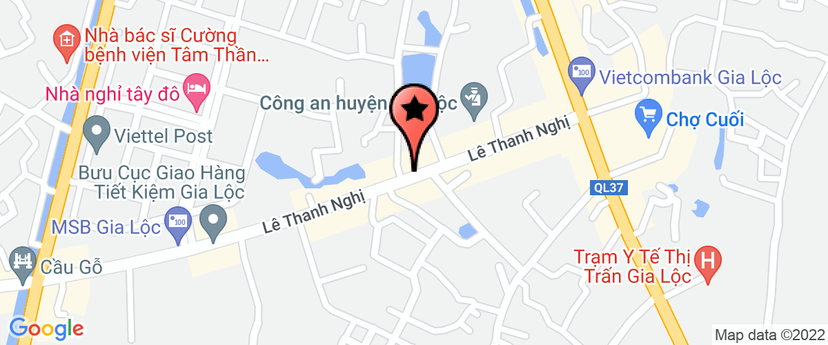 Map go to Hai Duong Industrial Pump Joint Stock Company