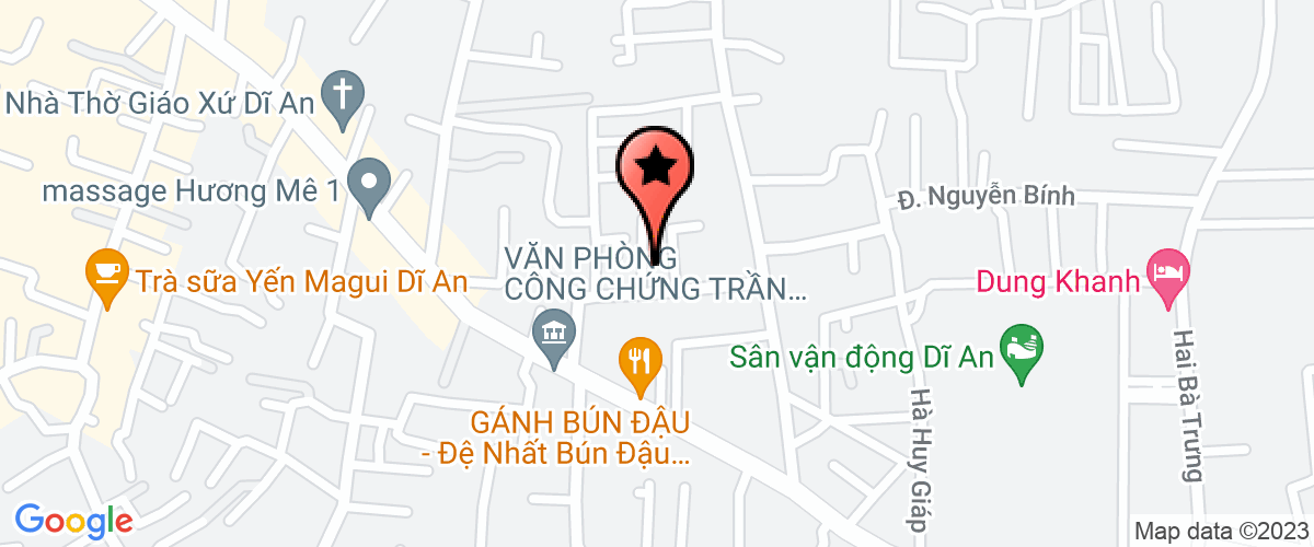 Map go to Ung Dung Thien An Education And Consultant Company Limited