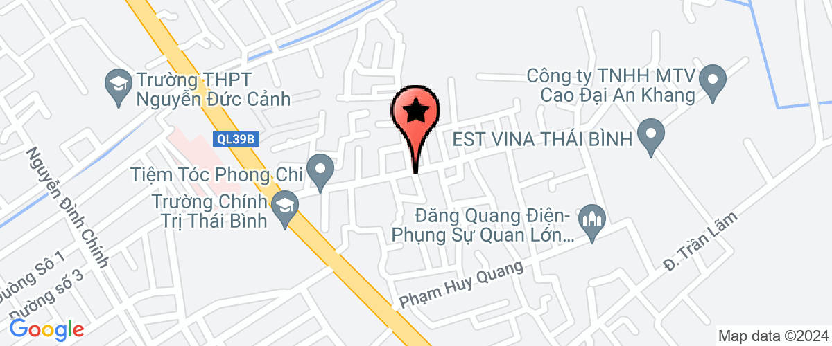 Map go to Van phong luat su Pham Huu Lam va cong su