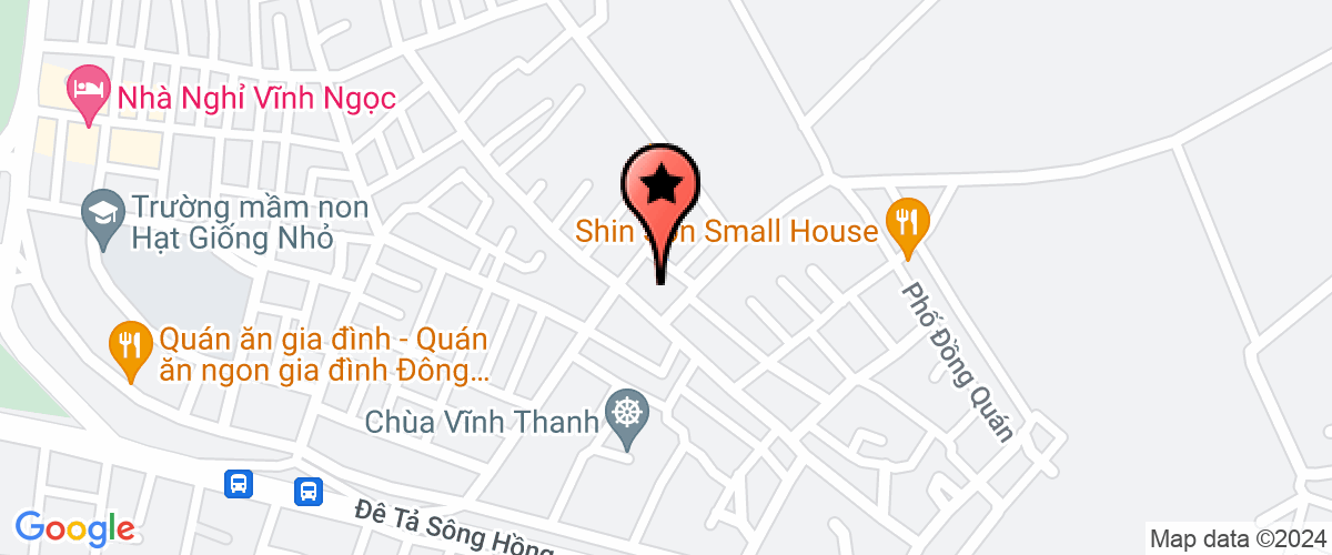 Map go to Infinity Viet Nam Trading Joint Stock Company