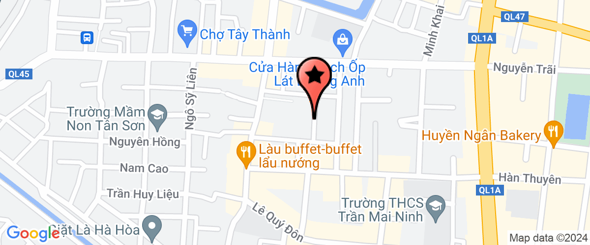 Map go to Khanh Dat Furniture Advertising Company Limited