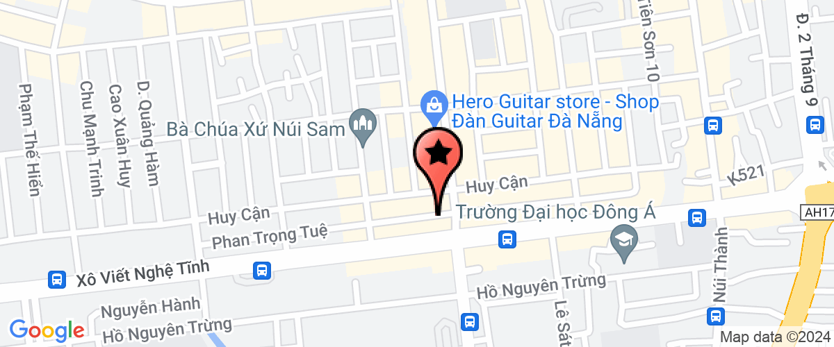 Map go to TM DV Duy Nhat Tran And Company Limited