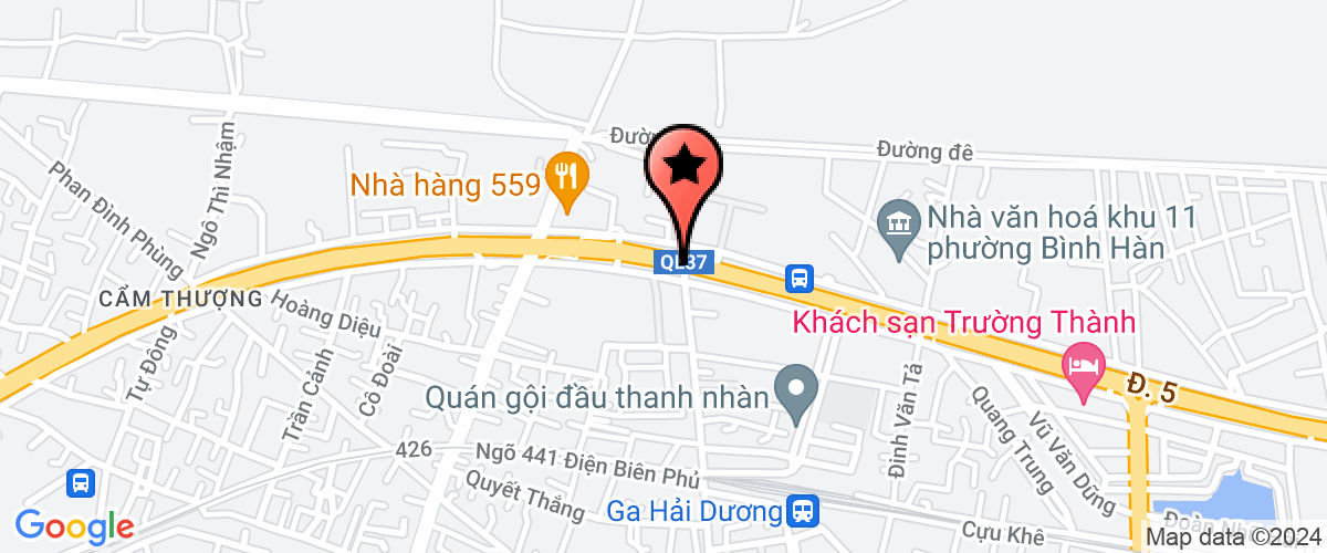 Map go to SAMIL Ha Noi VINA Company Limited