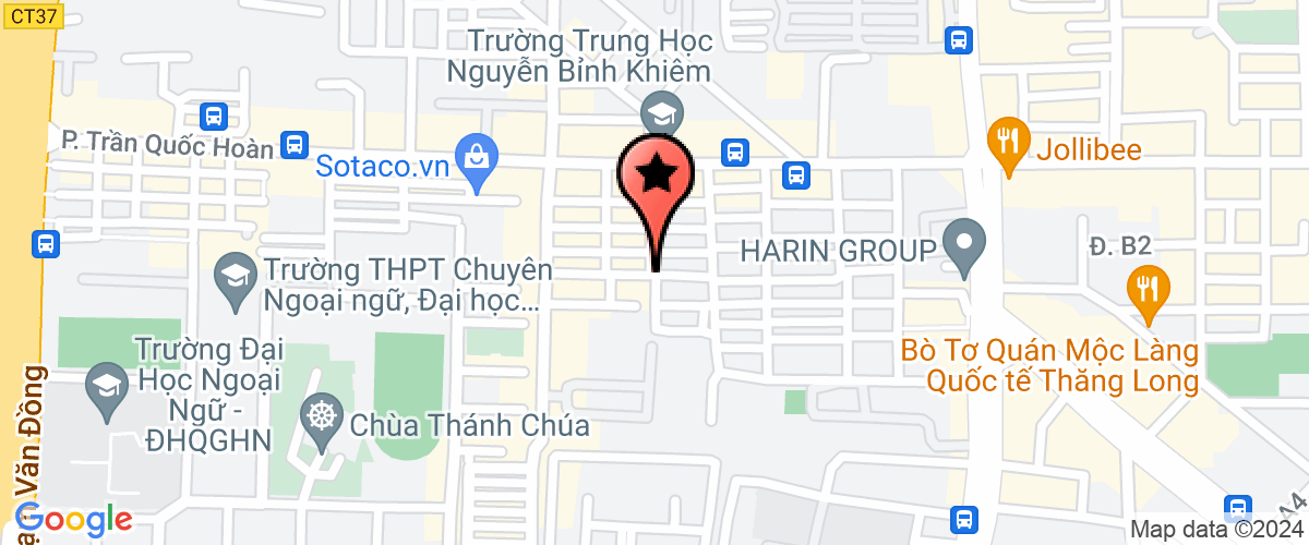 Map go to Nd VietNam Joint Stock Company