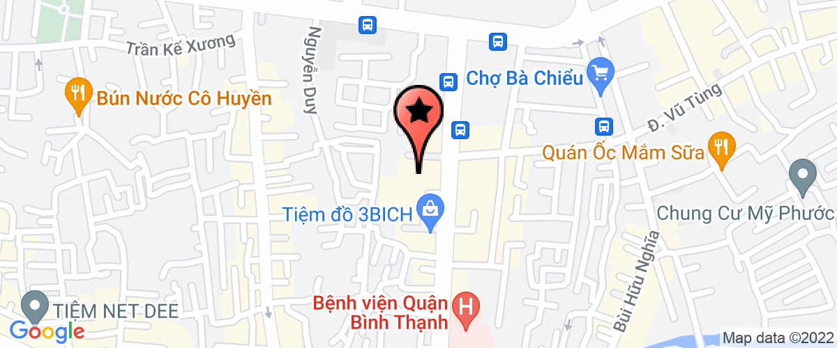 Map go to Binh An Civil Enginering Mechanical Joint Stock Company