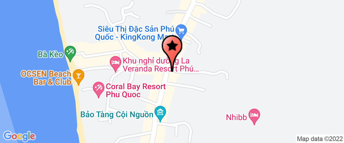 Map go to One Member Limited Liability Company Ngoc Diep Phu Quoc