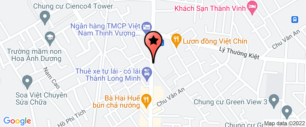Map go to Thanh Vinh Construction And Service Trading Company Limited