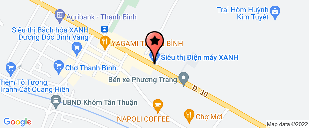 Map go to Kien Hao Construction Investment Company Limited