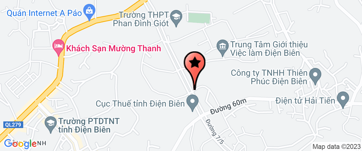 Map go to Thuong mai Hoa Linh Company Limited