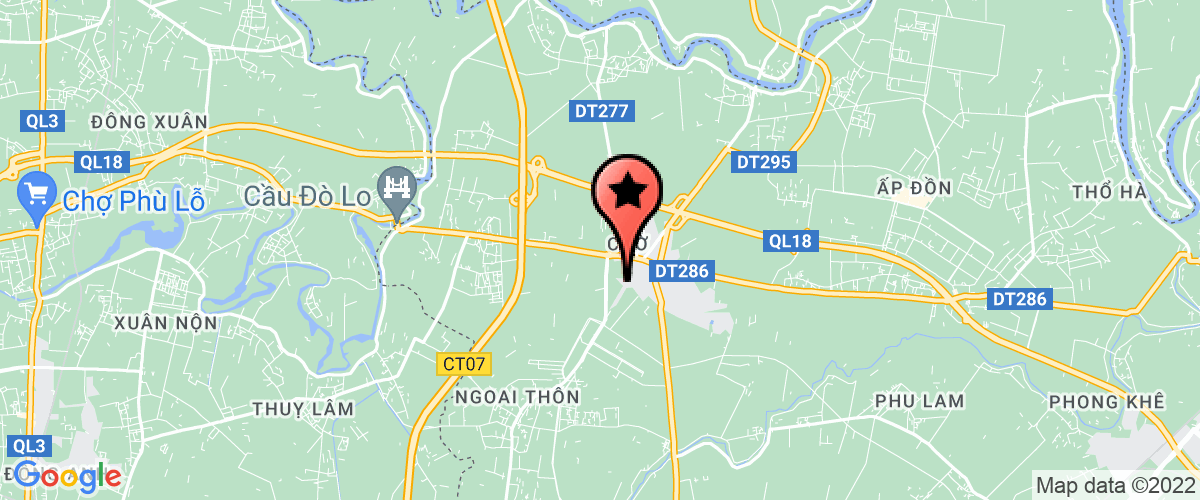 Map go to Dai Phon Thinh Trading And Production Company Limited