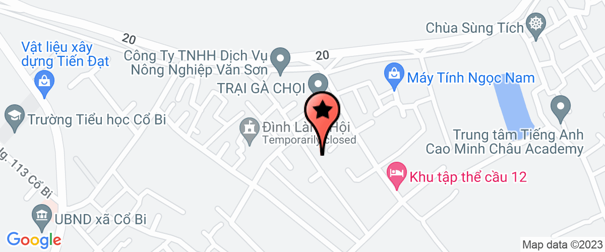 Map go to Trang  Bao An Medical Equipment Joint Stock Company