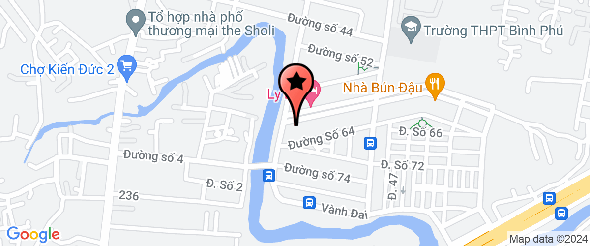 Bản đồ đến Công Ty TNHH Sài Gòn Run Dong