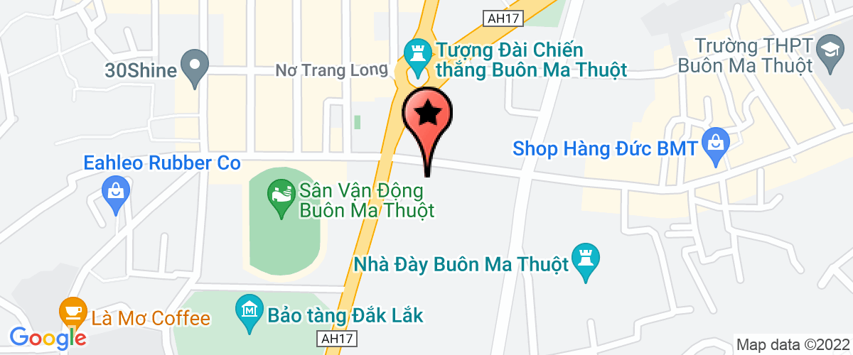 Map go to Nha Daklak Business And Construction Investment Joint Stock Company