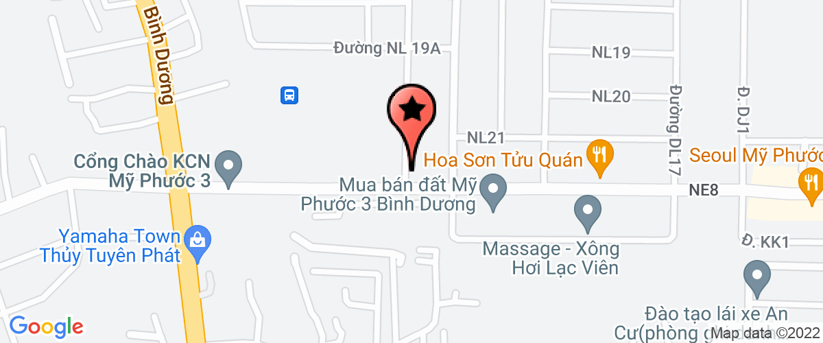 Map go to Dat Hung Thinh Service Trading Production Company Limited