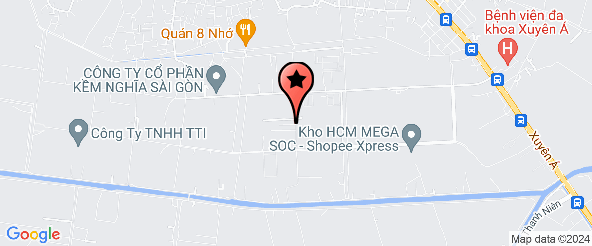 Map go to Nippon Paper Viet Hoa My Joint Stock Company