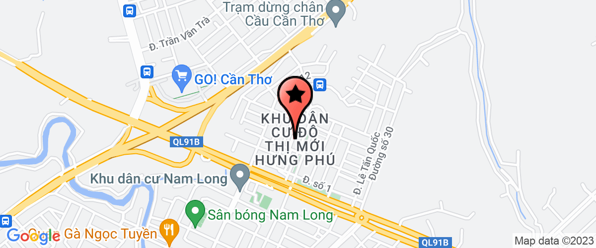 Map go to Bien Nam Seafood Import Export Limited Liability Company