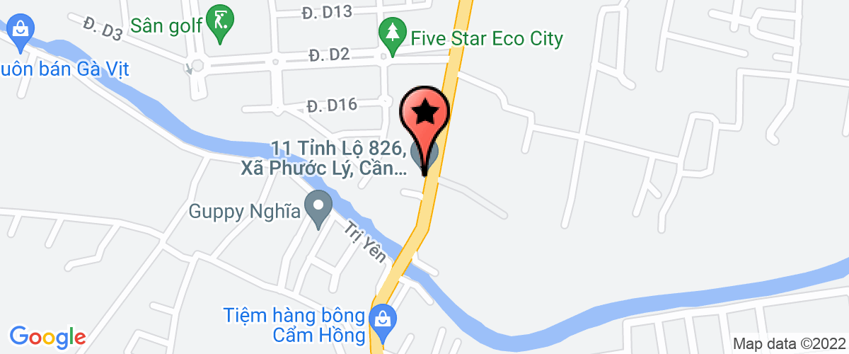 Map go to XD  Thien An Service Trading Company Limited