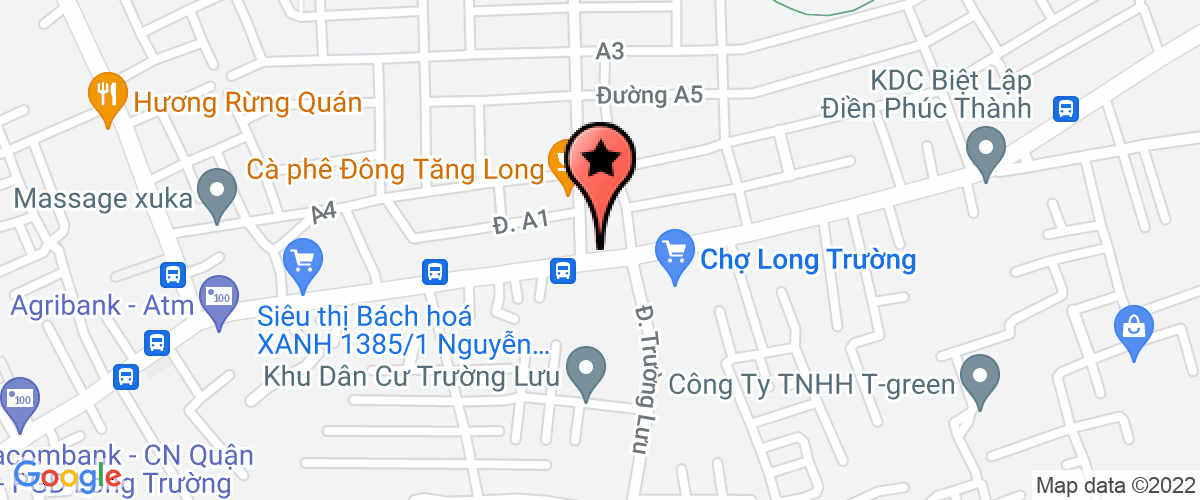 Map go to Van Minh Land Company Limited