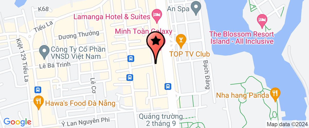 Map go to Hoang Kim Nguu Information Technology One Member Company Limited