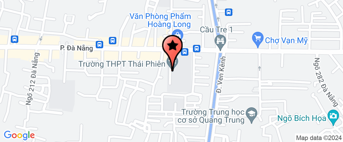 Map go to Xuyen A Trade Joint Stock Company