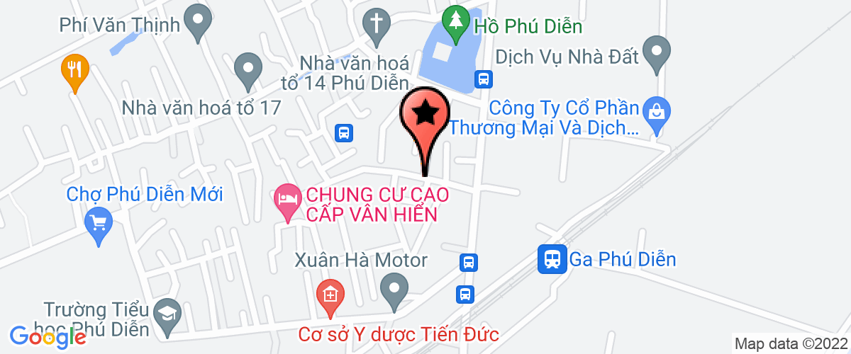Map go to VietNam Iron Steel Joint Stock Company