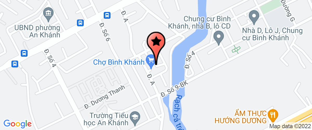 Map go to CA Tuoi Song Ngoc Hanh Seafood Company Limited