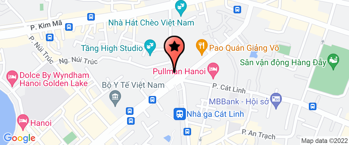 Map go to Viettel Housing Business One Member Company Limited