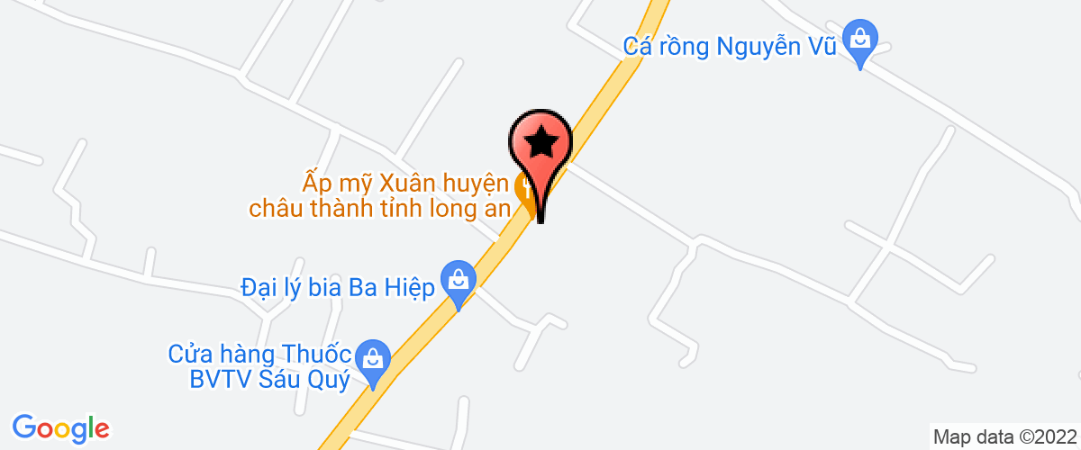 Map go to uy ban nhan dan xa Duong Xuan Hoi