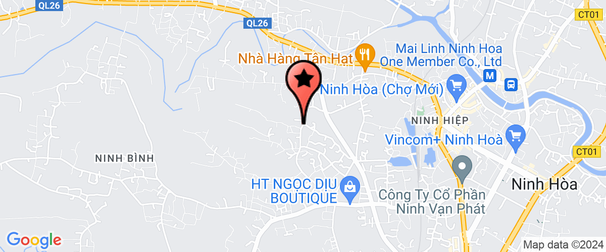 Map go to Tan Dinh Trading - Construction Company Limited