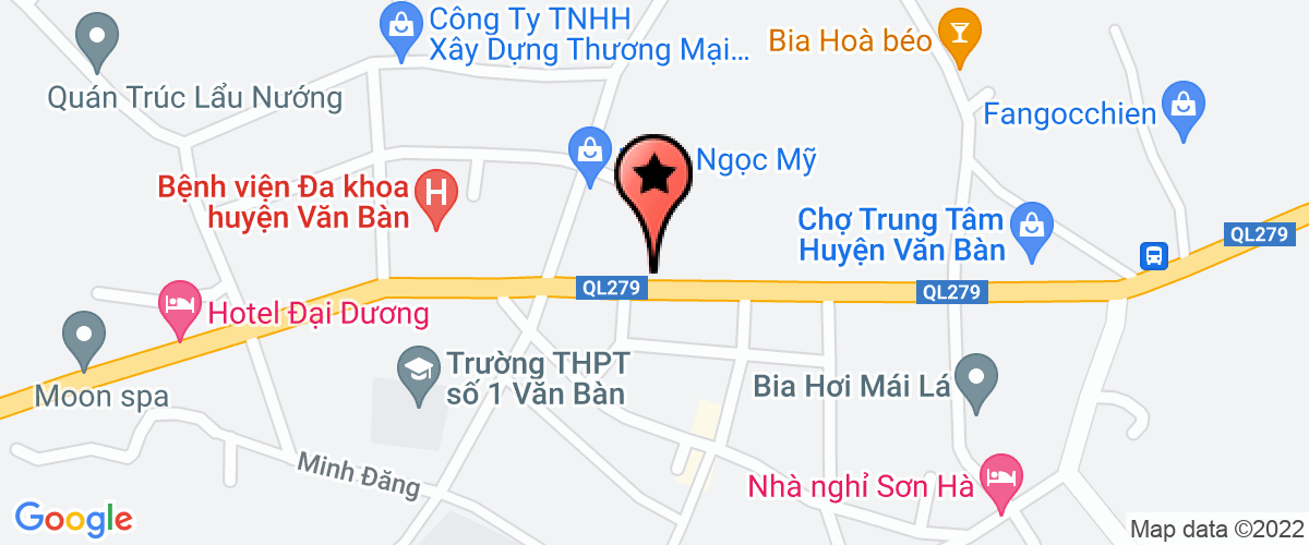 Map go to Lao Cai Mac Ca Development Joint Stock Company