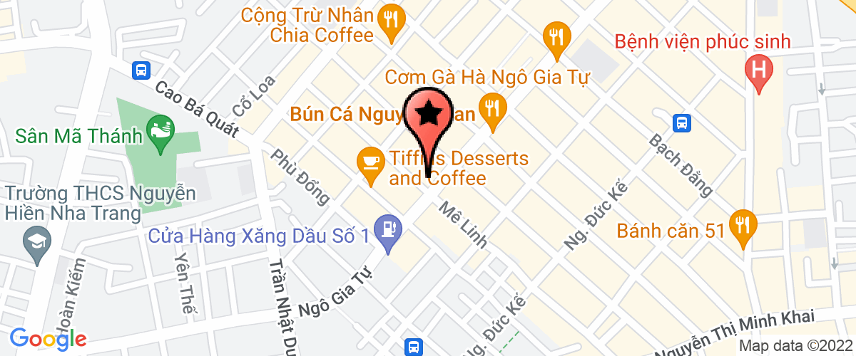 Bản đồ đến Công Ty TNHH TM & DV Du Lịch Thế Giới Việt Nha Trang