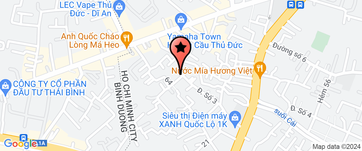Map go to Chau a World Trading Company Limited