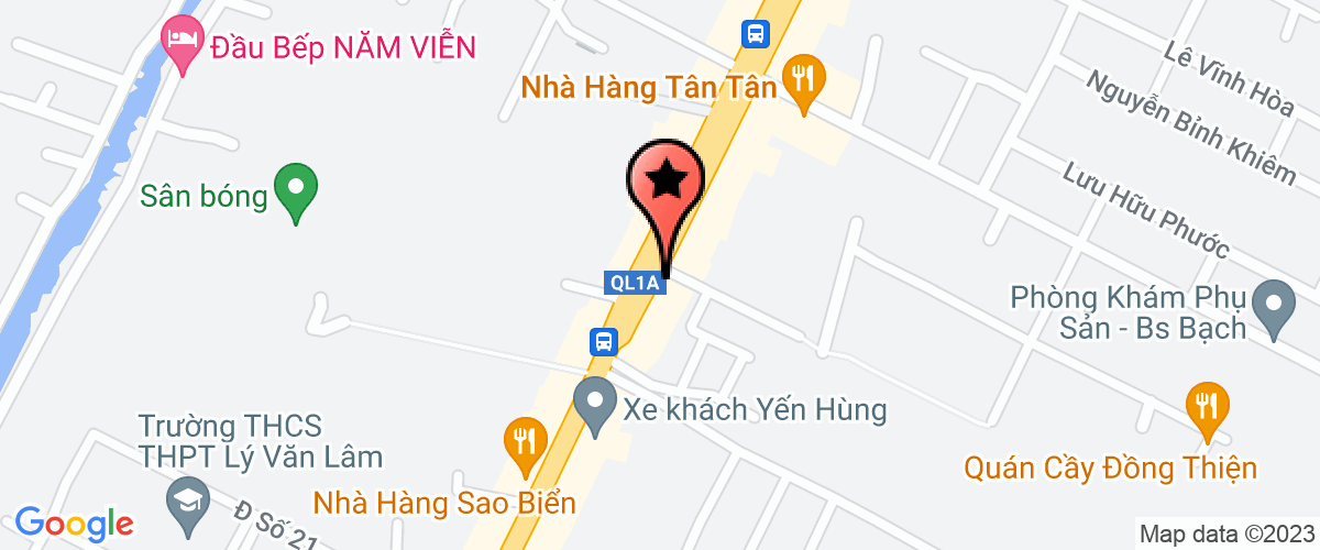 Map go to mot thanh vien Truong Thanh Company Limited