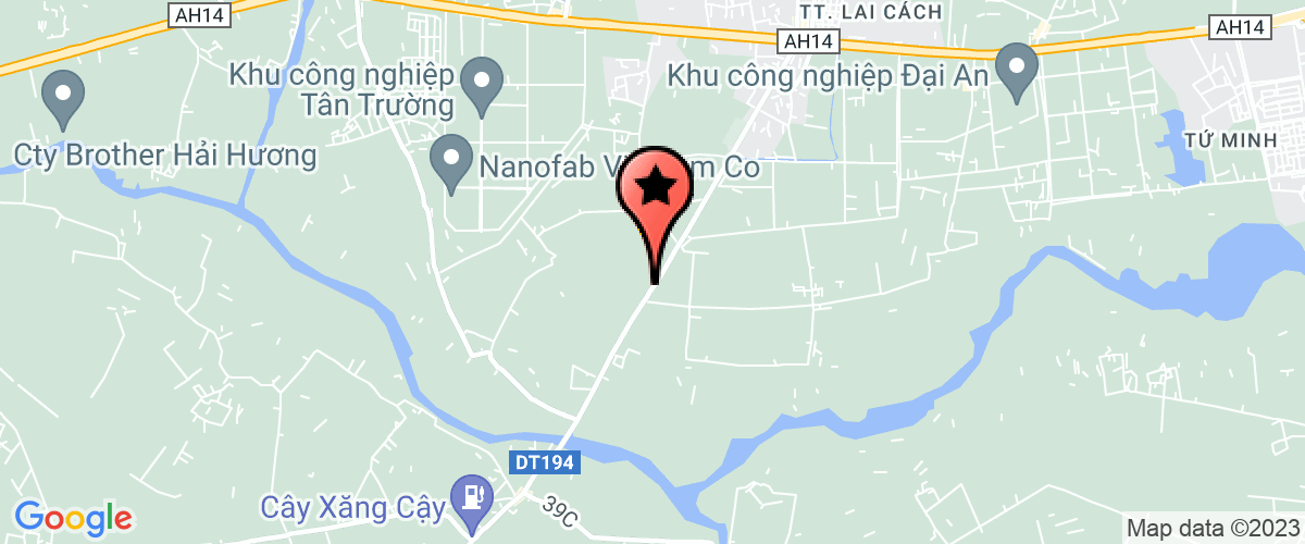 Map go to Nam Anh Trading Eximport Company Limited