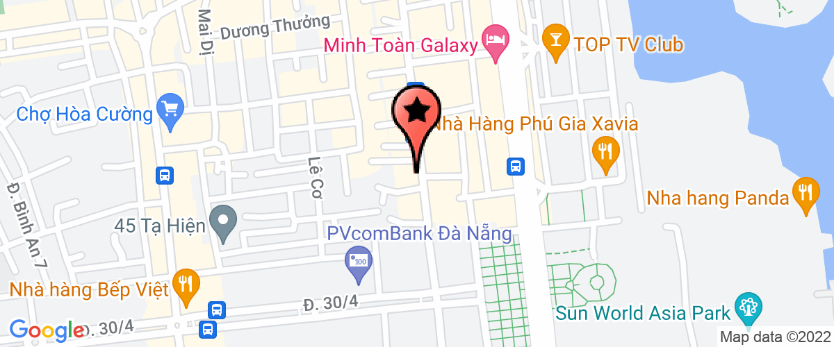 Map go to Mot thanh vien Van Lang C.C.N.I Company Limited