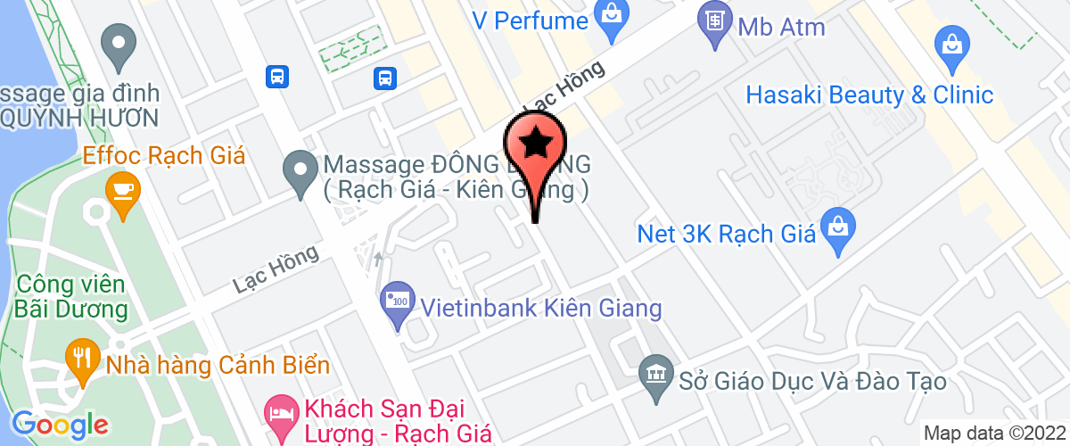 Map go to Ngoc Viet Land Company Limited
