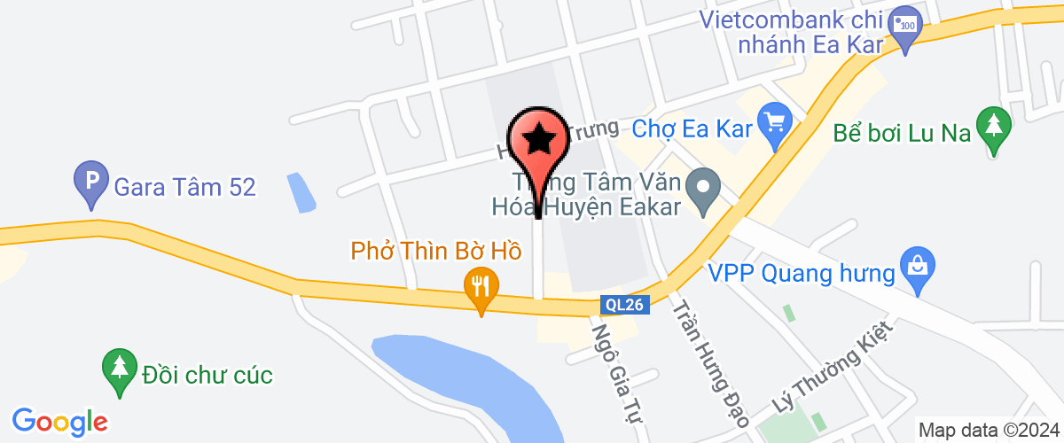 Map go to Mai Tang Hoang Thu Service Company Limited