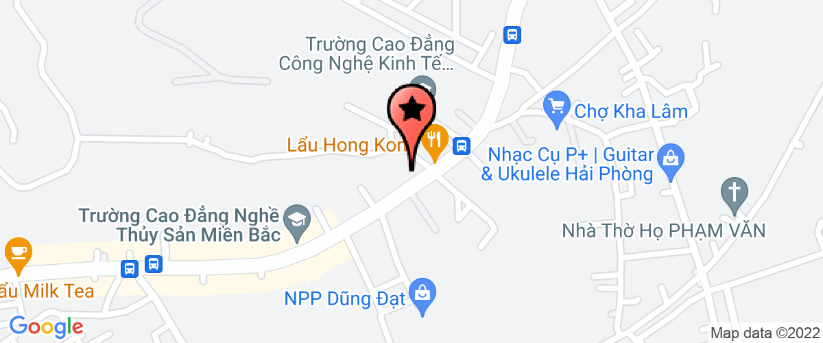 Map go to Trang Hoang Construction Limited Company