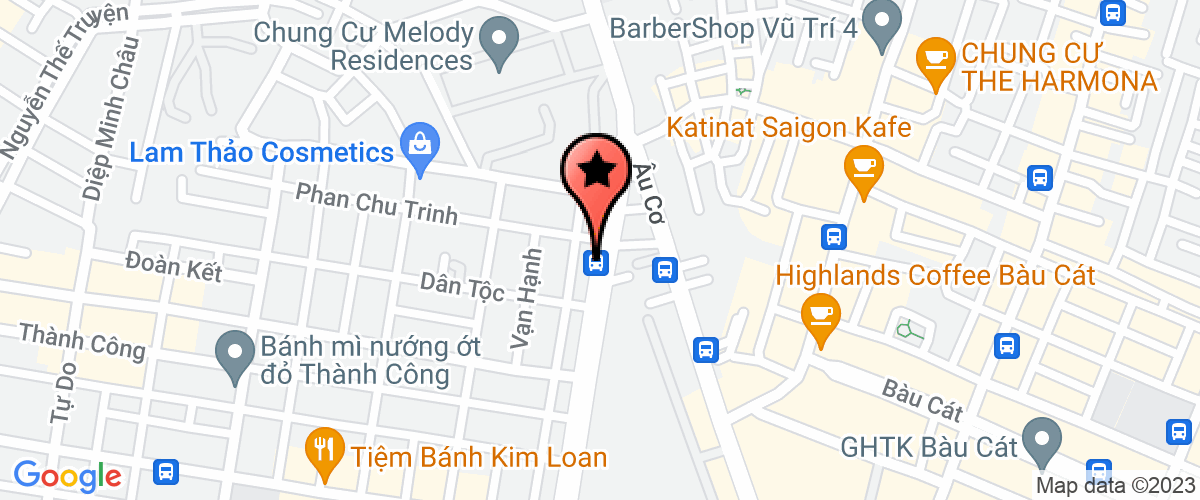 Map go to Ngoc Hau Telecommunications Company Limited