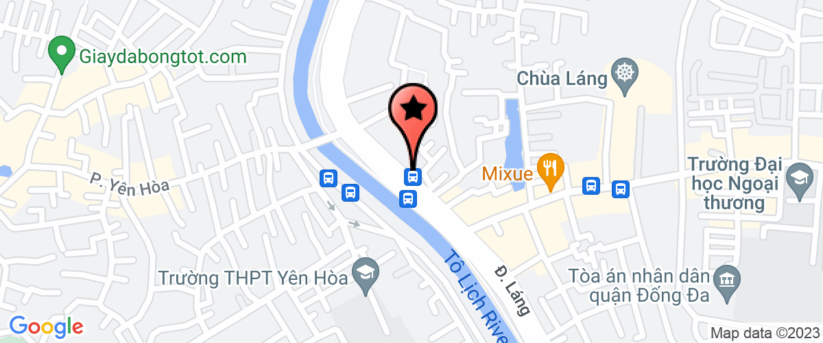 Map go to Thuong Binh - Dong Doi Joint Stock Company