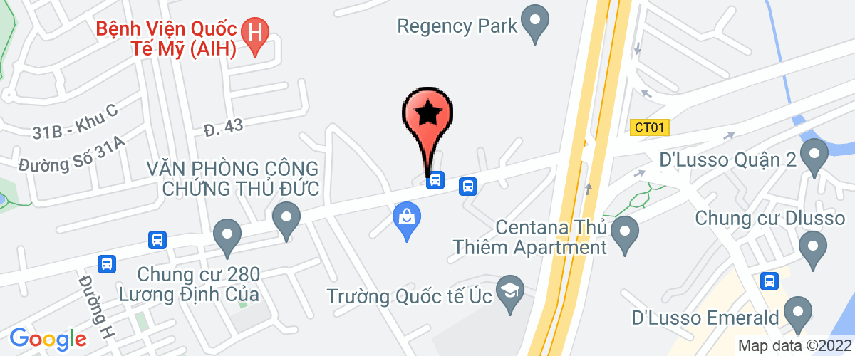 Map go to Trung Nguyen Consulting Joint Stock Company